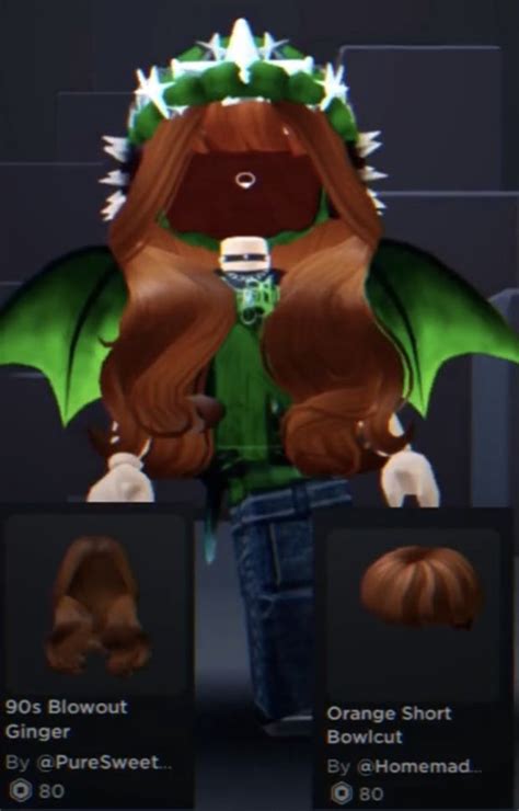 Hair Combo Shared By Luvveemmmmyy On Tiktok Emo Roblox Avatar