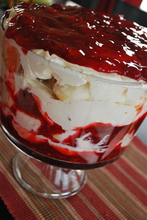 Peachtree Cooking Rasberry Cheesecake Trifle