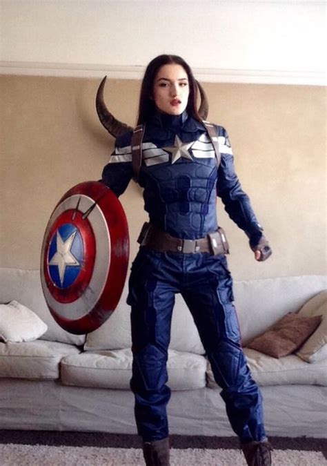 Got any great tips to share and inspire? venom & victory | Captain america cosplay, Captain america costume, Cosplay woman