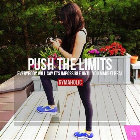 Push The Limits Gymaholic Fitness App