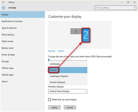 Multiple Displays Change Settings And Layout In Windows 10 Tutorials