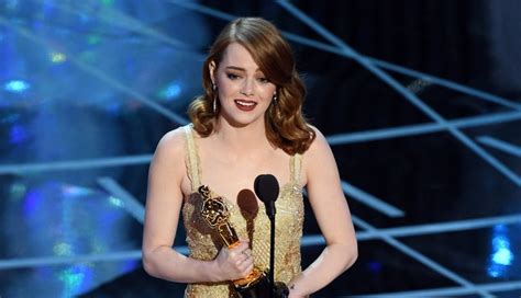Watch Emma Stones Oscar 2017 Acceptance Speech Oscars 2017 News