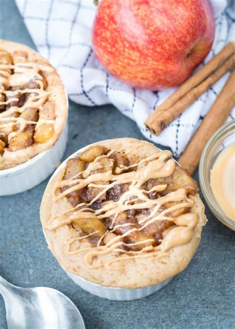 Jump to the easy apple bread recipe or watch our quick recipe video showing you how we make it. Eggless Apple Peanut Butter Microwave Mug Cake - The ...