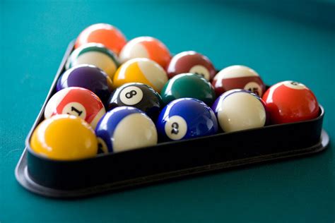How To Rack Pool Balls For 6 Different Games Gameroom Vault