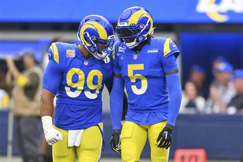 Sack Happy Ramsey Leading Strong Start For La Rams Defense Ap News