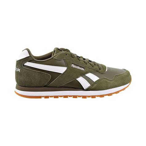 Reebok Classic Harman Run Mens Shoes Army Greenwhitegum Dv4880