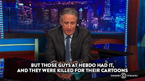 Comedy Central Jon Stewart Mourns The Attacks On Charlie Hebdo