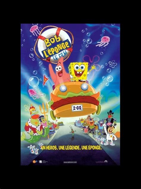 Affiche Du Film Bob Leponge Spongebob Squarepants Movie The