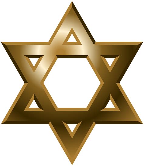 Yellow Star Of David Png Png Image Collection