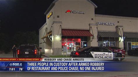 Three Arrested In Pizza Hut Robbery