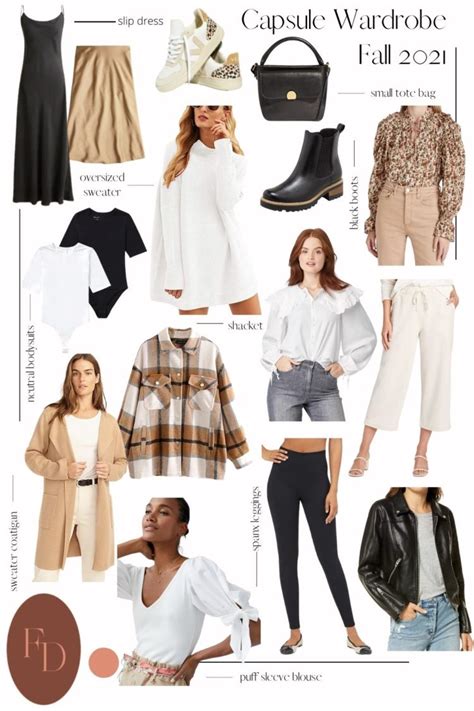 The Fall Capsule Wardrobe Thats Feminine Fun And Versatile Fleurdille