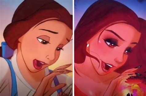 This Tiktok Artist Is Going Viral For Drawing Disney Princesses As