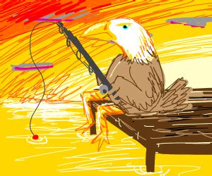 Eagle Fishing Drawception