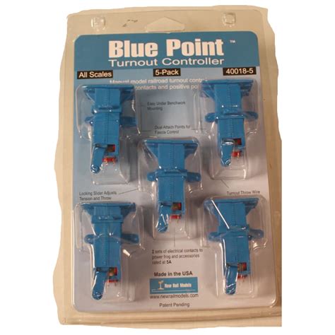Blue Point Turnout Controller 5 Pack Ng Trains