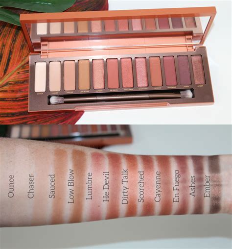 Urban Decay Naked Heat Palette Swatches Makeup Look My XXX Hot Girl