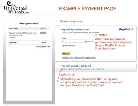 Accepting payments on your website has never been so simple. Payment Plan - Support Page - Universal Life Tools