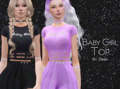 The Sims Resource Baby Girl Top