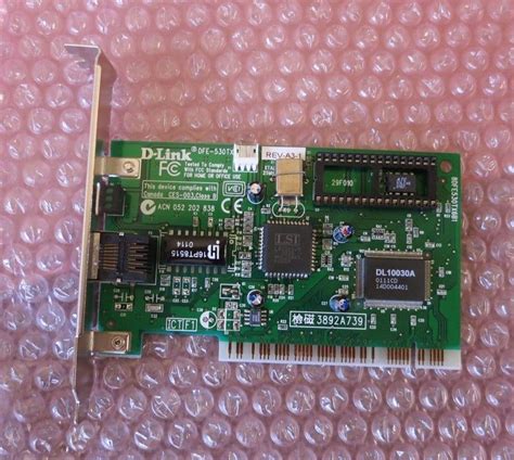 D Link Dfe 530tx 10100 Fast Ethernet Pci Network Adapter Card