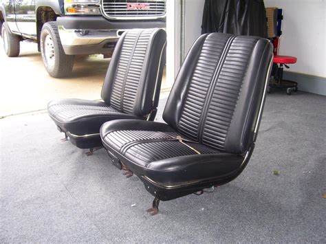 66 67 Pontiac Bucket Seats Team Chevelle