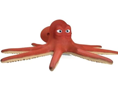 3d Asset Cartoon Red Octopus Cgtrader