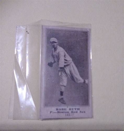 1916 Sporting News M101 4 M101 5 151 Babe Ruth Ebay