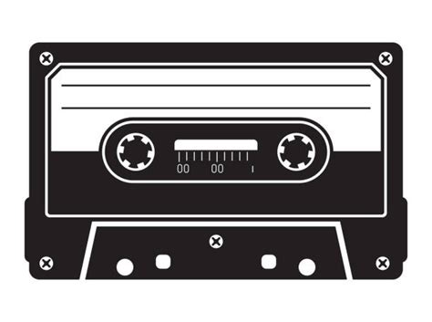 Audio Cassette Clip Art Vector Images And Illustrations Istock