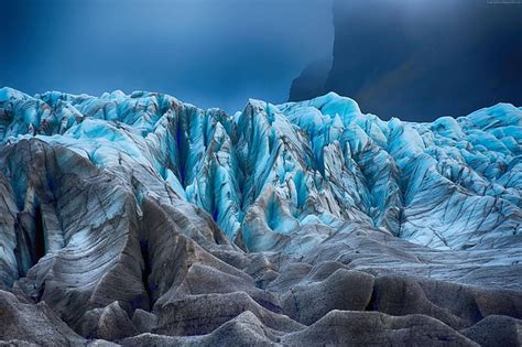 Glaciers Iceland 4k Wallpaper