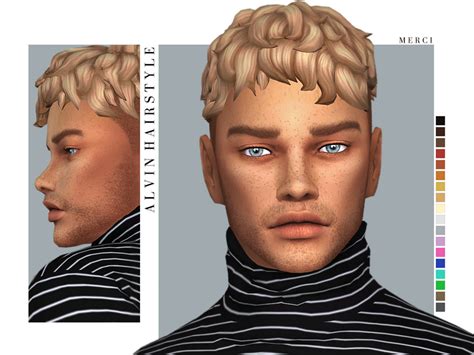 The Sims Resource Alvin Hairstyle