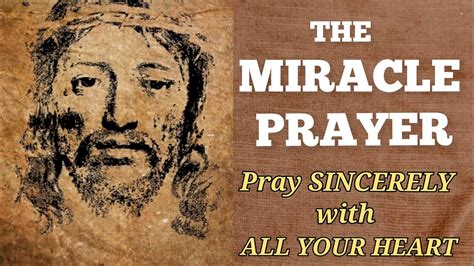 Miracle Prayer The Miracle Prayer Of Father Peter Rookey Youtube