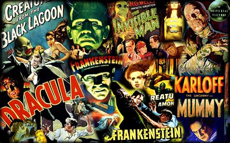 Classique Monstres Universal Monster Horror Movies Classic Monster