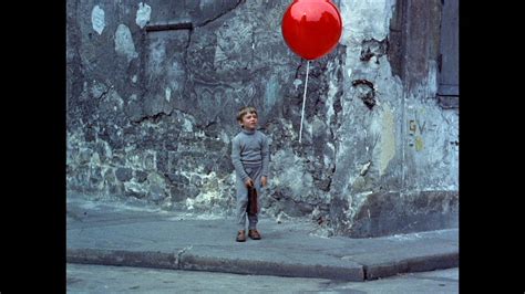 If the luscious red orb that sails through flight of the red balloon like an airborne cherry looks as if it flew in from another movie, in some ways it did. The Red Balloon Blu-ray - Lamorisse - Criterion