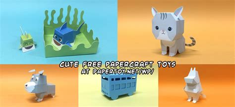 Ninjatoes Papercraft Weblog Free Cute Papercraft Toys