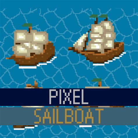 Sailboat Sprites Pixel By Nyknck