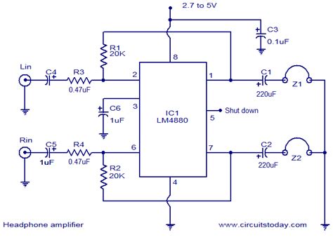 Easy amplifier circuit diagram using 2n3055 only: HiFi headphone amplifier circuit