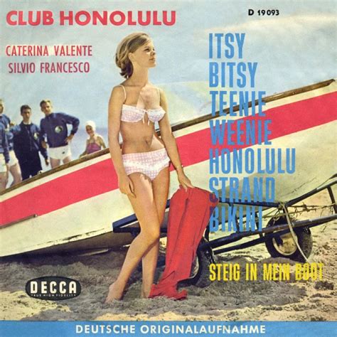 Club Honolulu Itsy Bitsy Teenie Weenie Honolulu Strand Bikini Hitparade Ch