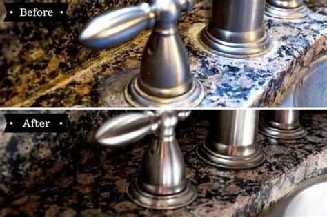 How To Remove Hard Water Stains From Granite No Harsh Chemicals Required