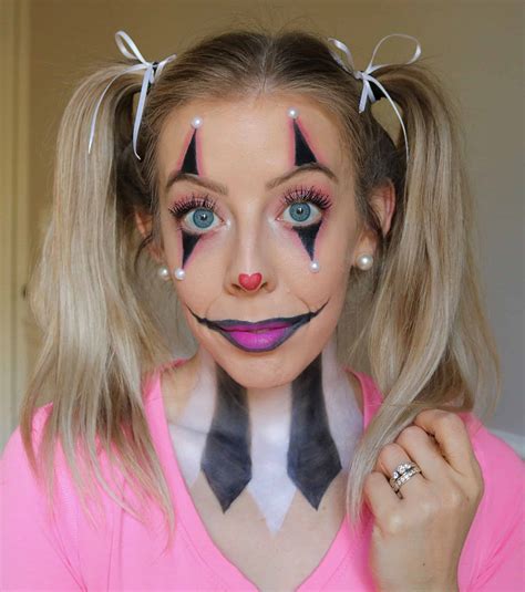 Cute And Easy Clown Makeup Halloween Tutorial Kindly Unspoken