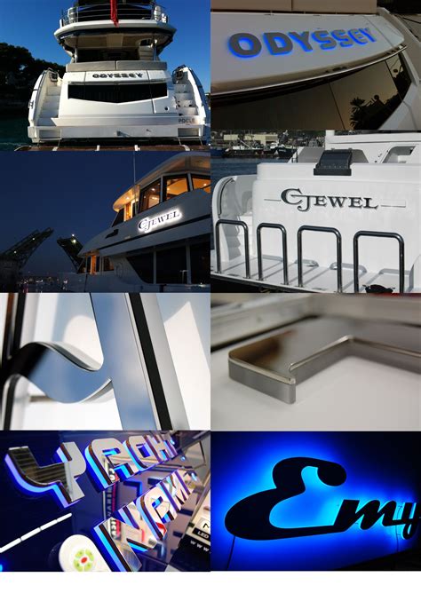 Illuminated Boat Names Illuminated Boat Lettering And Boat Signs With