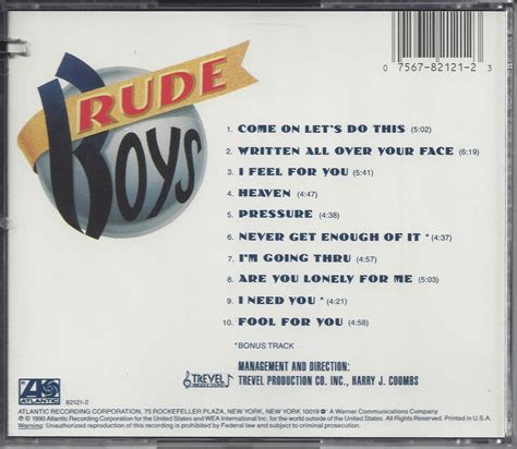 Rude Boys Rude Awakening New Sealed Randb Cd 1990 Rare Oop