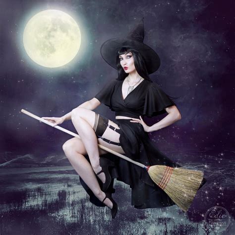 Pinup Witch By Black Widow On Deviantart