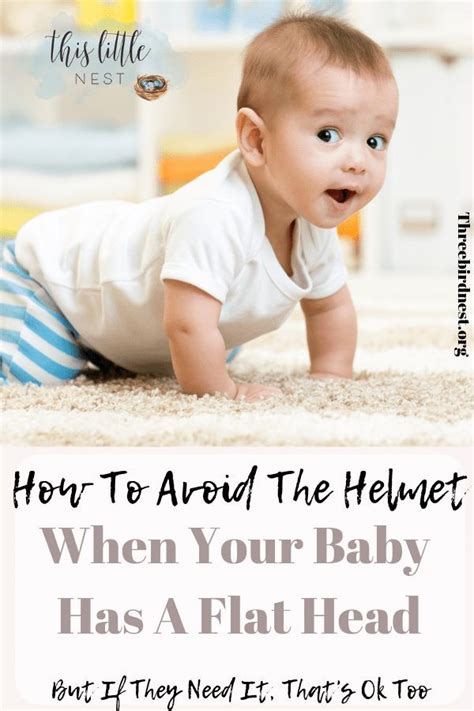 How To Fix Flat Head And Avoid The Helmet This Little Nest Baby