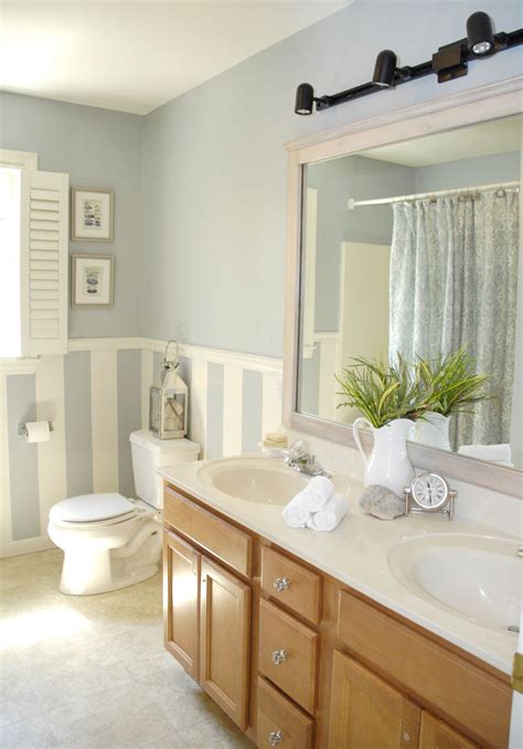 Remodeling a bathroom can be as simple as adding a fresh coat of paint to your cabinets or vanity. Bathroom vanity makeover (plus how to brush-paint cabinets ...