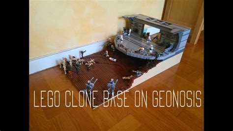 Lego Clone Base On Geonosis Youtube