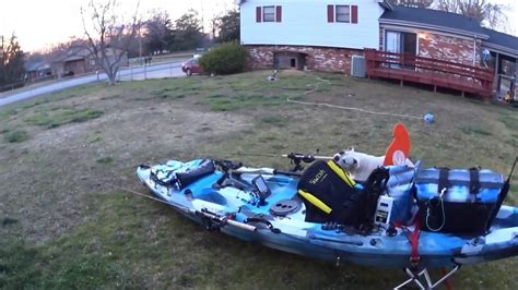 Field And Stream Eagle Talon 12 Kayak Setup And Accessories Youtube