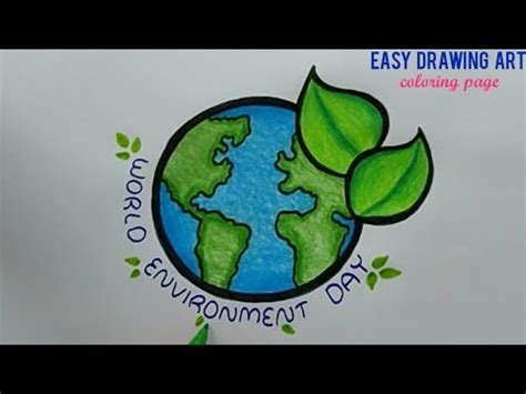 World bicycle day (lesson plan). how to draw easy environment day poster || world ...