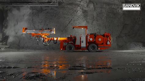 Dd210 Development Drill Rig — Sandvik Mining And Rock Technology