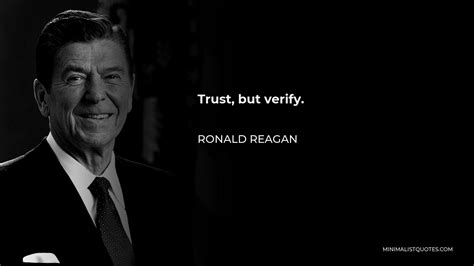 Ronald Reagan Quote Trust But Verify