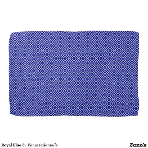 Shop now for custom kitchen towels & more! Royal Blue Kitchen Towel | Zazzle.com (With images) | Blue ...