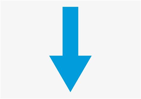 Like Blue Down Arrow Icon 247x500 Png Download Pngkit