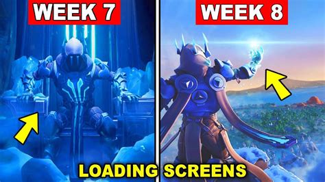 These screens appear while game is loading. FORTNITE WEEK 7 AND WEEK 8 LOADING SCREEN WITH SECRET ...